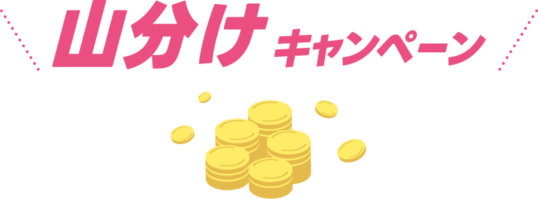 山分けキャンペーン