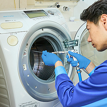 全自動洗濯機除菌クリーニング